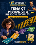Portada OPOSICEL — Técnico/a en Farmacia SACYL: Tema 07 — Prevención de Riesgos Laborales
