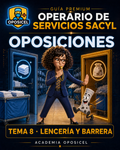 Operario de Servicios SACYL: Tema 08 — Lencería y Barrera Sanitaria