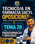 Técnico/a en Farmacia SACYL: Tema 28 — Parafarmacia y Biocidas