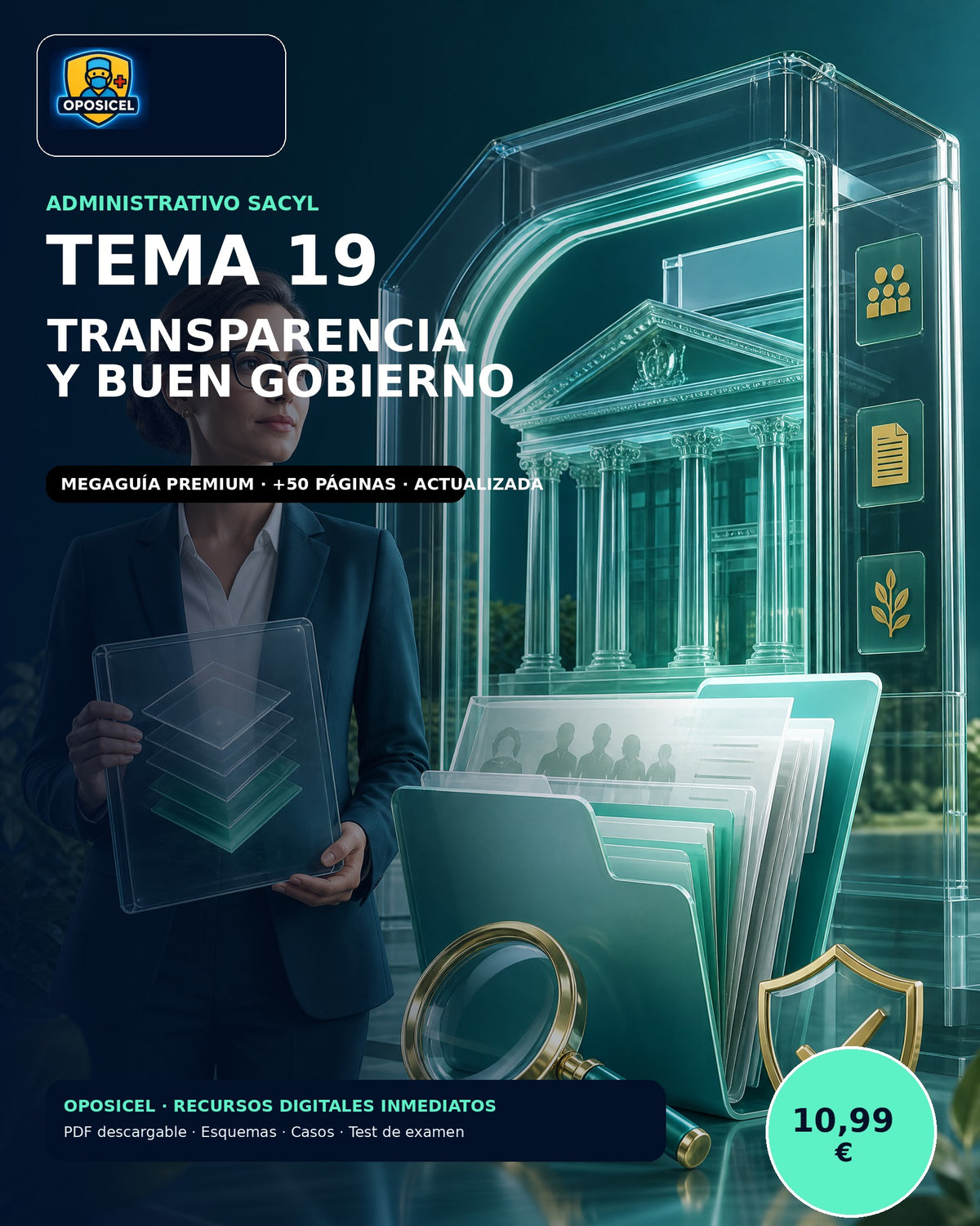 Administrativo SACYL · Tema 19: Transparencia y buen gobierno
