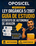 OPOSICEL: portada de la guía del Estatuto de Autonomía de Aragón con Profe Asistente