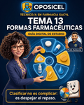Portada OPOSICEL — Técnico/a en Farmacia SACYL: Tema 13 — Formas Farmacéuticas