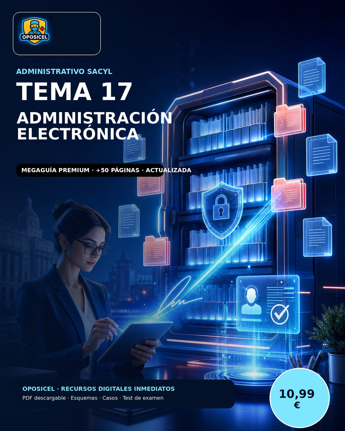 Administrativo SACYL · Tema 17: Administración electrónica