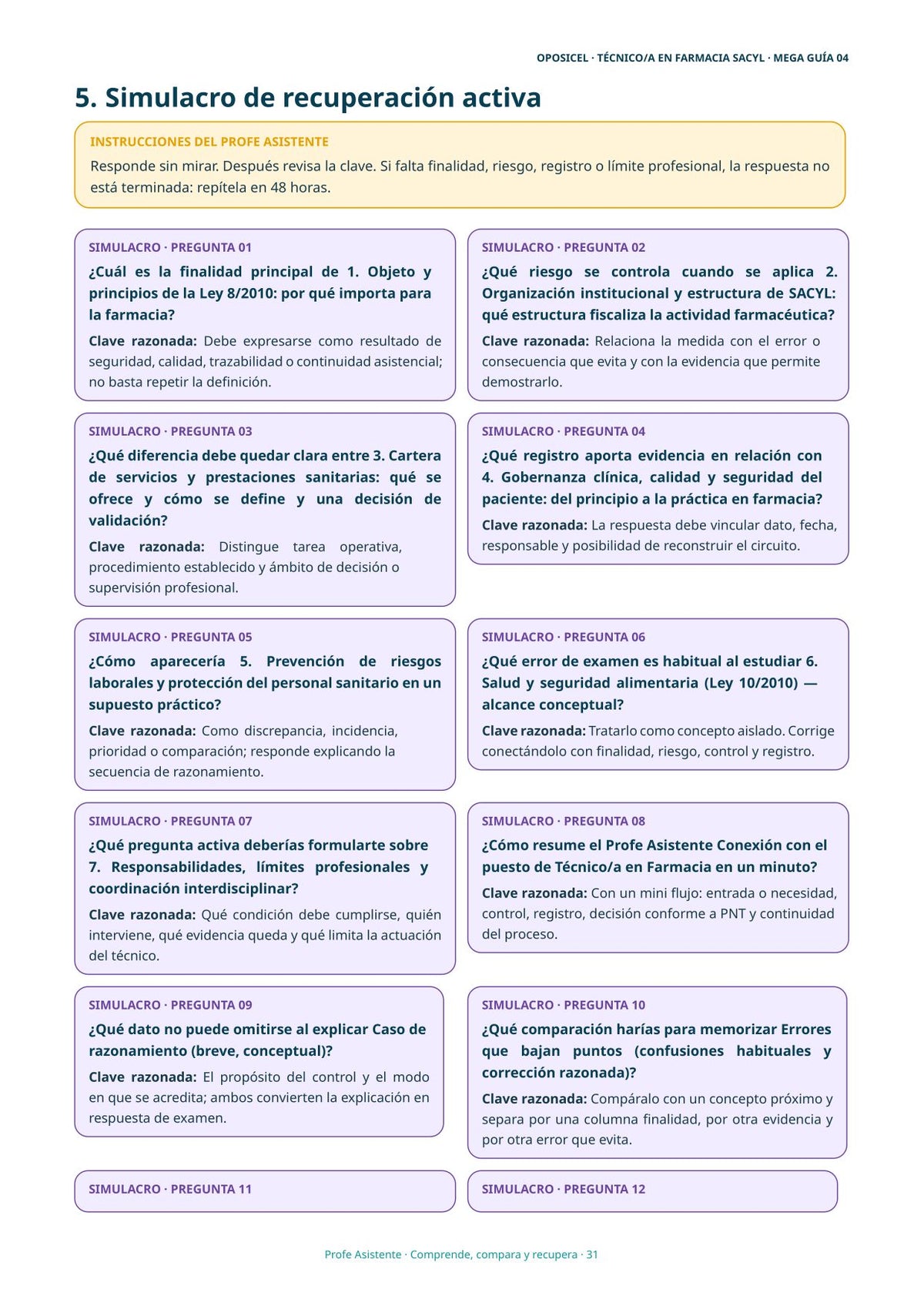 Técnico/a en Farmacia SACYL: Tema 04 — Sistema de Salud de Castilla y León