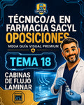 Técnico/a en Farmacia SACYL: Tema 18 — Cabinas de Flujo Laminar