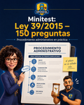 OPOSICEL — Minitest: Ley 39/2015 — 150 preguntas — Minitest digital