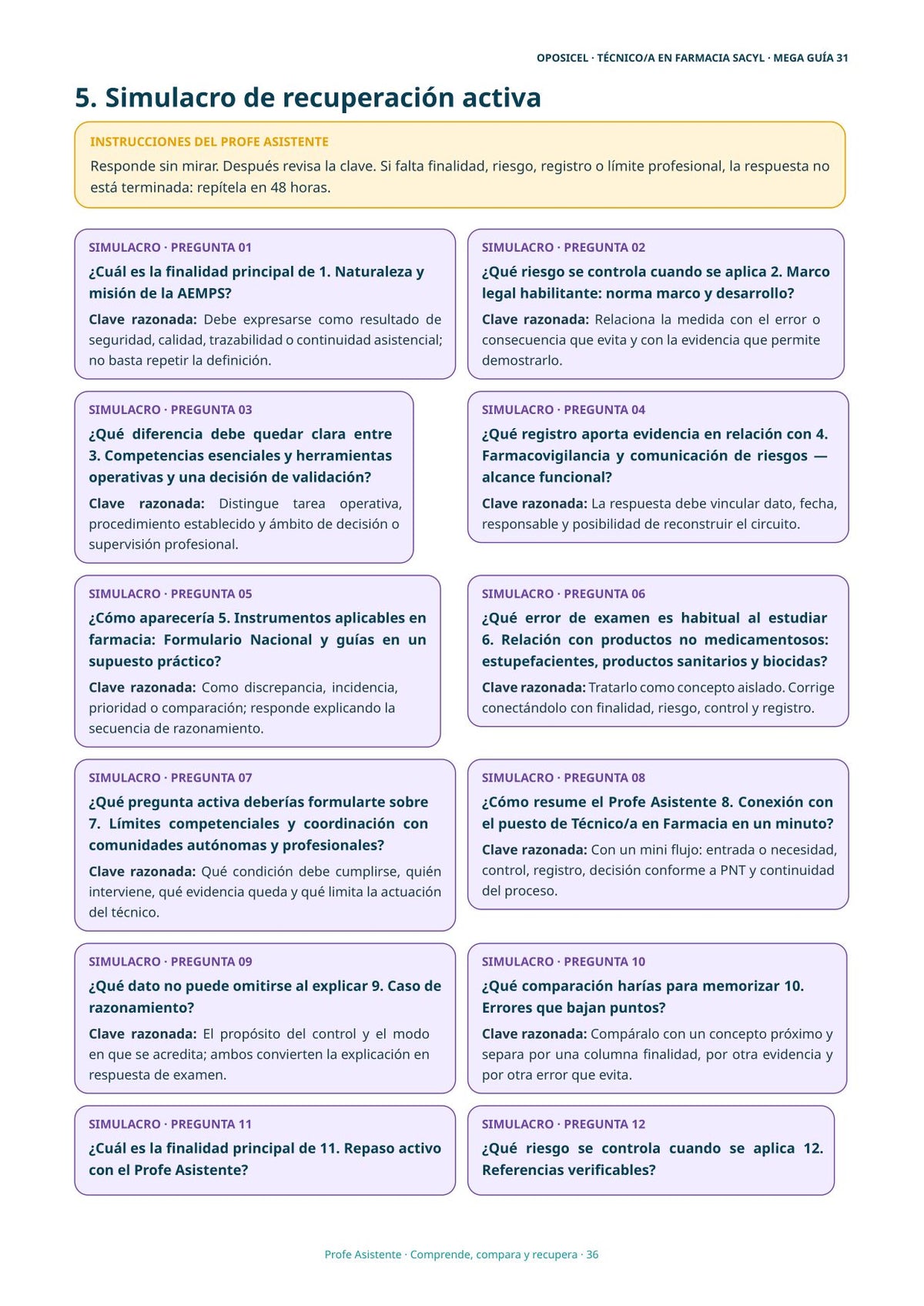 Técnico/a en Farmacia SACYL: Tema 31 — AEMPS