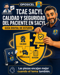Portada OPOSICEL — TCAE SACYL: Calidad y seguridad del paciente en SACYL