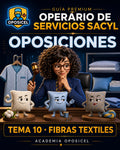 Operario de Servicios SACYL: Tema 10 — Ropa Hospitalaria y Fibras Textiles
