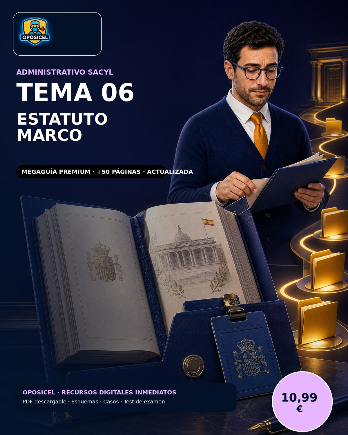 Administrativo SACYL · Tema 6: Estatuto Marco del personal estatutario
