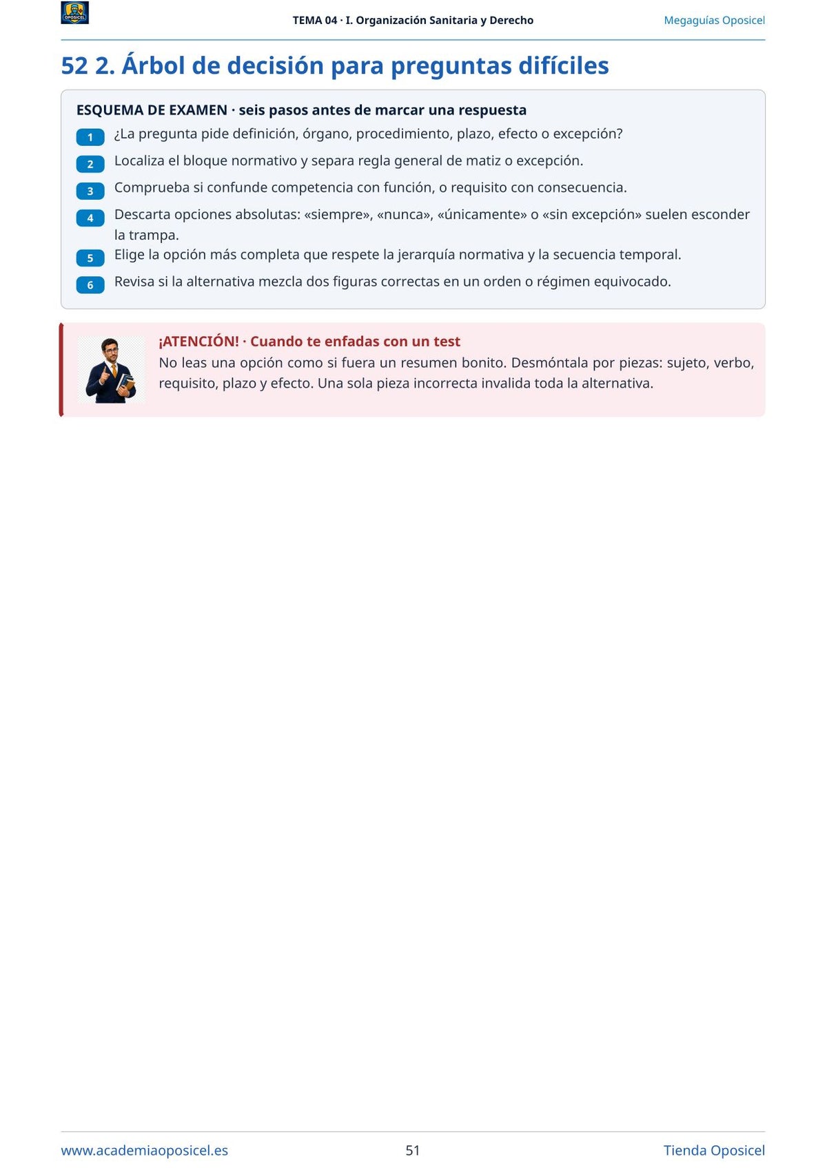 Administrativo SACYL · Tema 4: Gerencia Regional de Salud de Castilla y León
