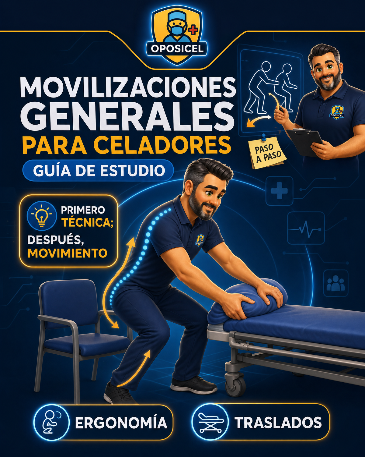 OPOSICEL: portada de Movilizaciones generales para celadores