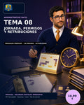 Administrativo SACYL · Tema 8: Jornada, vacaciones, licencias y permisos