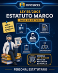 OPOSICEL: portada de Ley 55/2003: Estatuto Marco