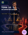 Administrativo SACYL · Tema 10: Incompatibilidades del personal público