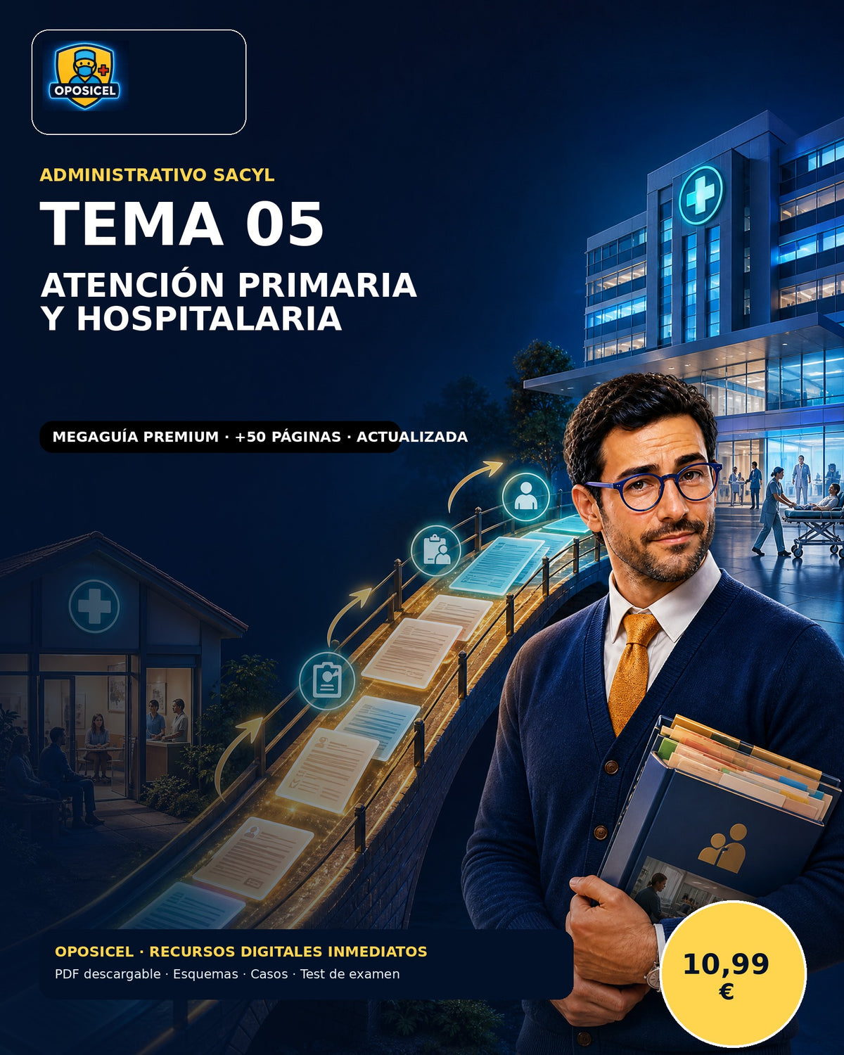 Administrativo SACYL · Tema 5: Atención Primaria y Atención Especializada