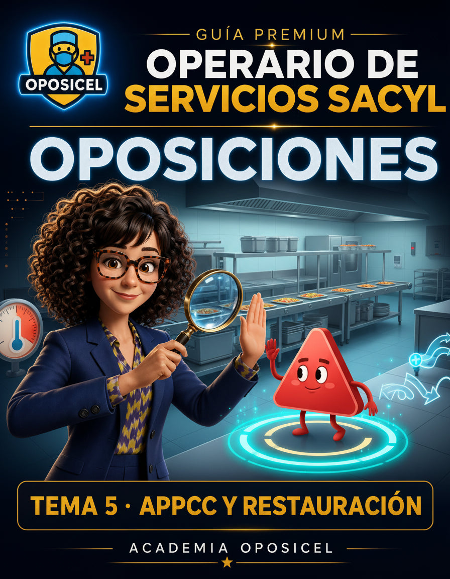 Operario de Servicios SACYL: Tema 05 — APPCC y Restauración Colectiva