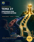 Administrativo SACYL · Tema 27: Preparación y adjudicación de contratos