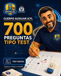 OPOSICEL · Cuerpo Auxiliar JCyL: 700 Preguntas Tipo Test · Digital PDF