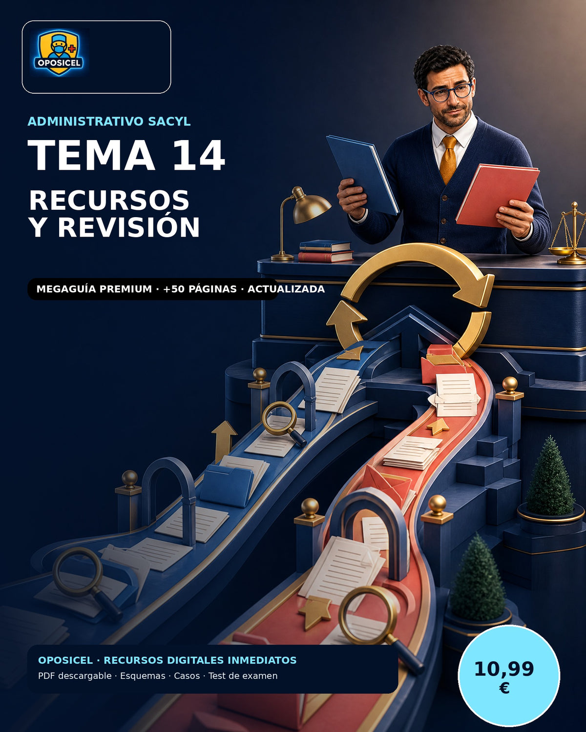 Administrativo SACYL · Tema 14: Revisión de oficio y recursos administrativos