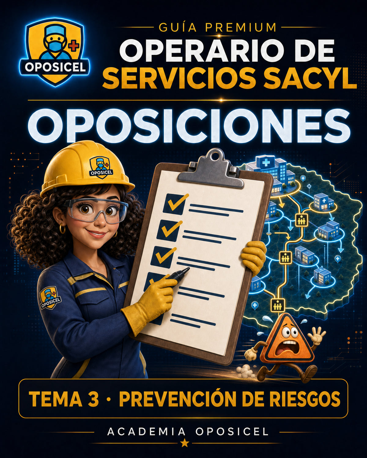 Operario de Servicios SACYL: Tema 03 — Prevención de Riesgos