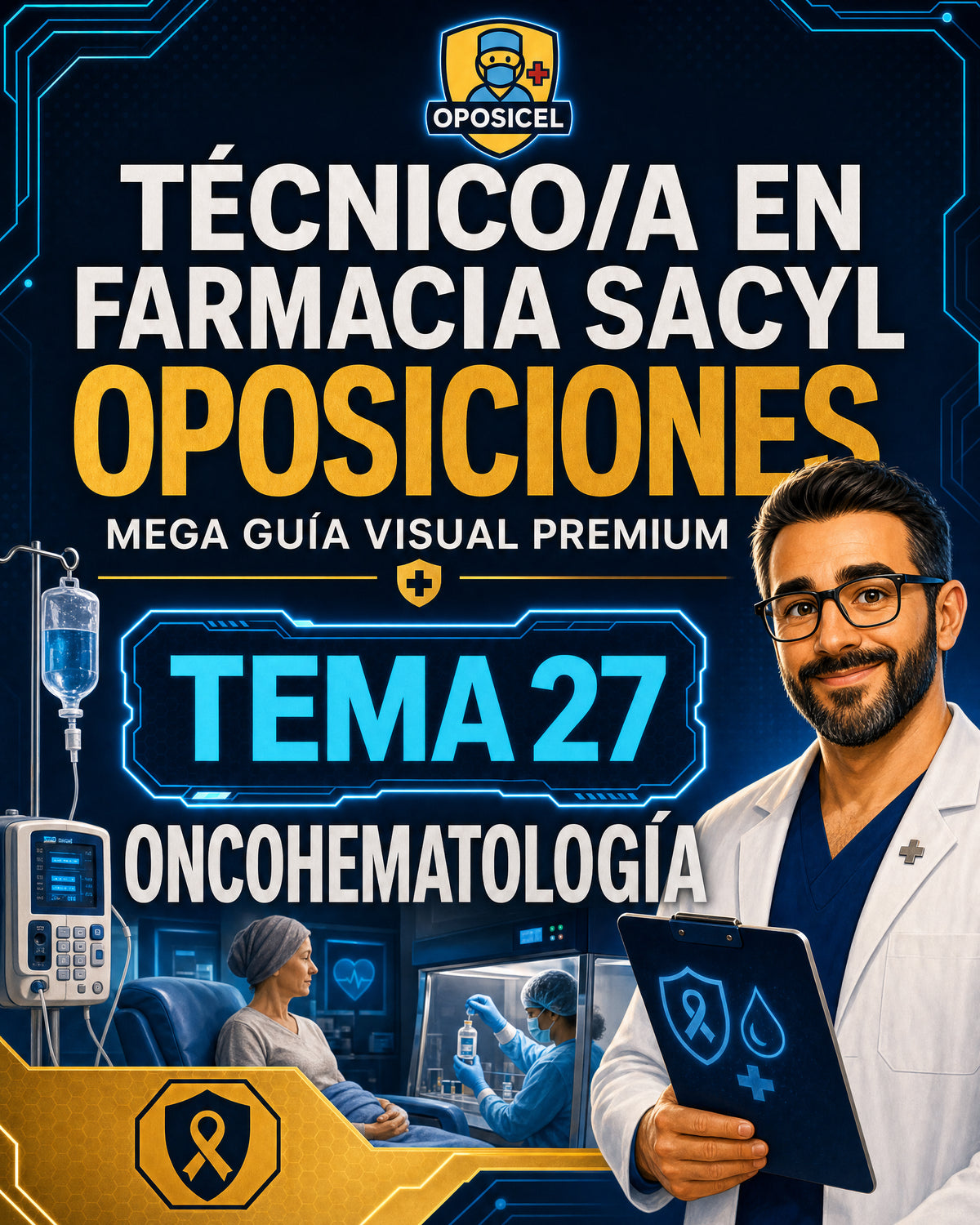 Técnico/a en Farmacia SACYL: Tema 27 — Oncohematología