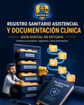 Portada OPOSICEL: Registro Sanitario Asistencial y Documentación Clínica. Recurso digital de preparación de oposiciones.