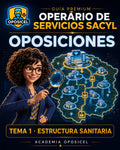 Operario de Servicios SACYL: Tema 01 — Estructura Sanitaria