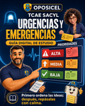 Portada OPOSICEL — TCAE SACYL: Urgencias y emergencias