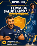 Portada OPOSICEL — Técnico/a en Farmacia SACYL: Tema 06 — Salud Laboral