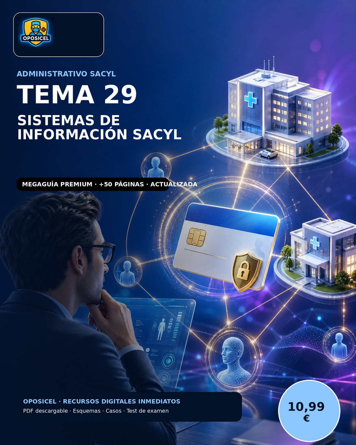 Administrativo SACYL · Tema 29: Sistemas de información sanitaria