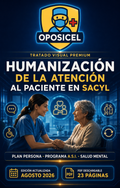 Portada oficial OPOSICEL - Tratado sobre Humanización de la Atención al Paciente en SACYL, PDF 2026