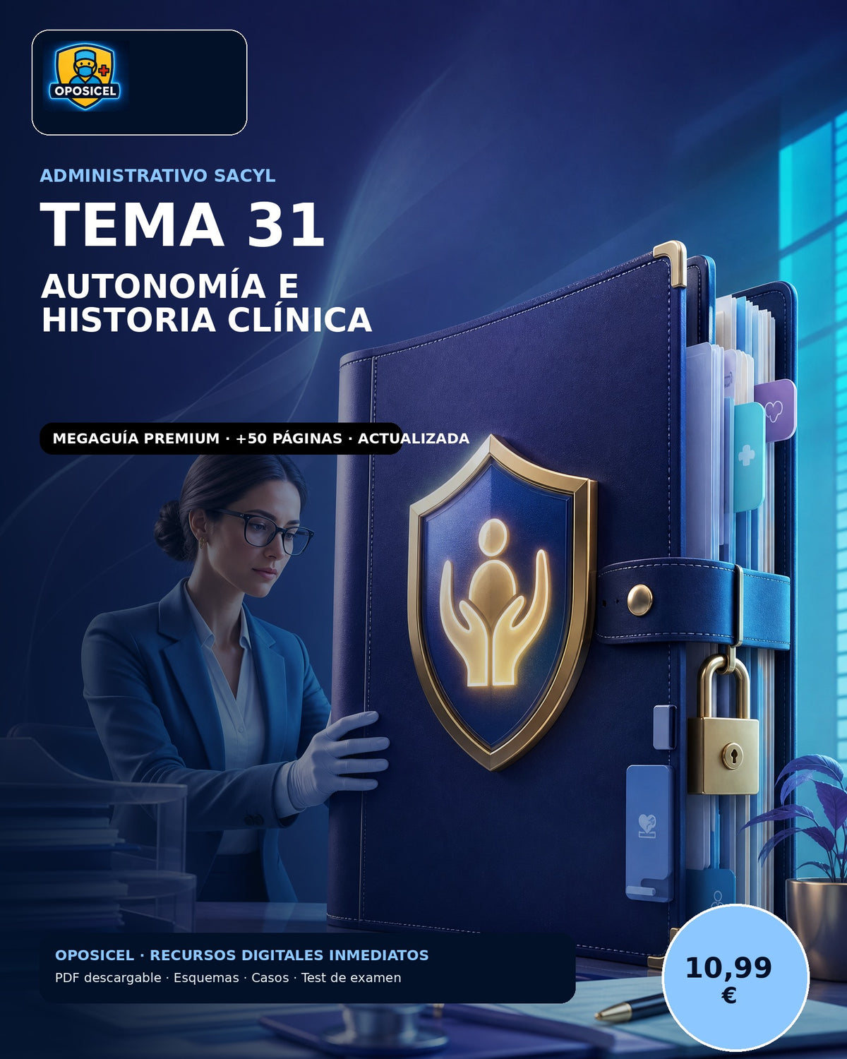 Administrativo SACYL · Tema 31: Autonomía del paciente e historia clínica