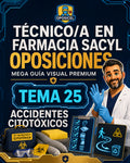 Técnico/a en Farmacia SACYL: Tema 25 — Accidentes con Citotóxicos