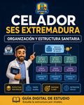 Portada OPOSICEL: Celador SES Extremadura: Organización y Estructura Sanitaria. Recurso digital de preparación de oposiciones.