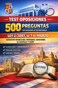 Test de 500 preguntas de la Ley 2 2007 de 7 de marzo SACYL