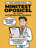 Minitest Oposicel 150 preguntas Ley 41 2002 AUTONOMIA DEL PACIENTE. Nivel Examen Oficial