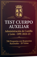 Test Premium Cuerpo Auxiliar Junta de Castilla y León 700 preguntas (2 archivos)