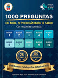 Mega Test 1000 preguntas celador Común y Especifico Oposiciones Sanitarias Cantabria