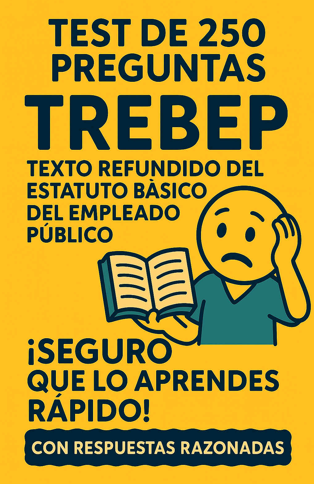 Pack 250 Test Premium: TREBEP Estatuto Básico del Empleado Público TEST SENIOR