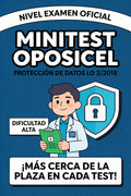 Minitest Oposicel 150 preguntas. Ley 3 2018 Protección Datos. Nivel alto. Nivel Examen Oficial