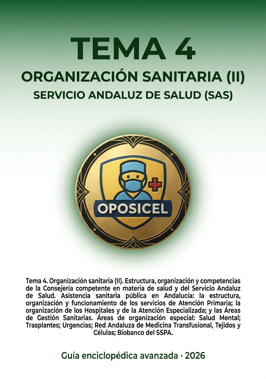 Guía Premium Tema 4 SAS Ordenacion Sanitaria II