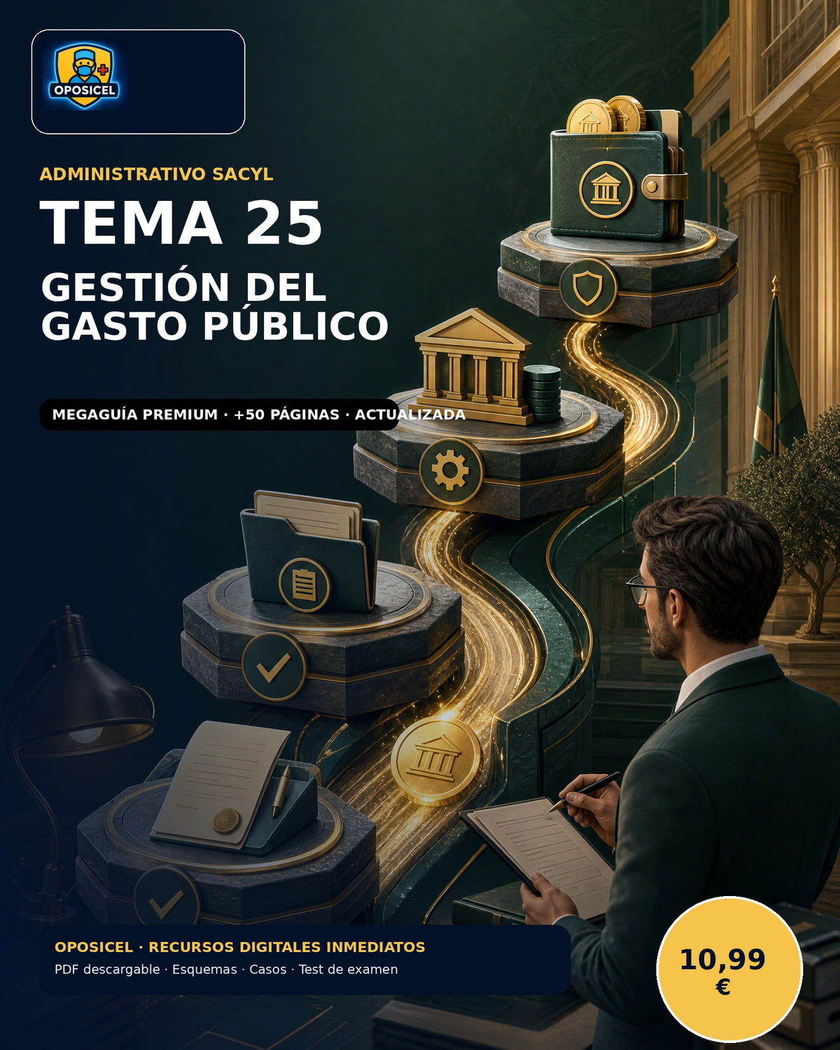 Administrativo SACYL · Tema 25: Gestión del gasto público