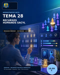 Administrativo SACYL · Tema 28: Gestión de recursos humanos