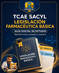 Portada OPOSICEL: TCAE SACYL: Legislación Farmacéutica Básica. Recurso digital de preparación de oposiciones.