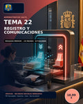 Administrativo SACYL · Tema 22: Registro y comunicación administrativa