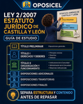 OPOSICEL: portada de Ley 2/2007: Estatuto Jurídico de Castilla y León